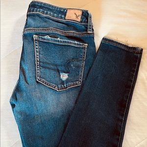 American Eagle Distressed Jeggings